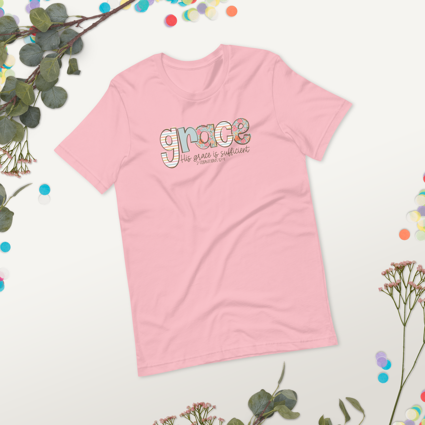 T-Shirt of the Month - Grace is Sufficient - August