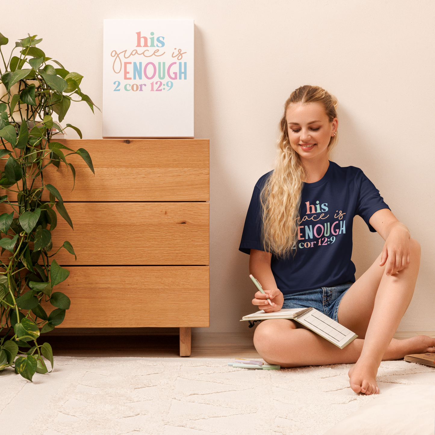 His Grace is Enough Tee