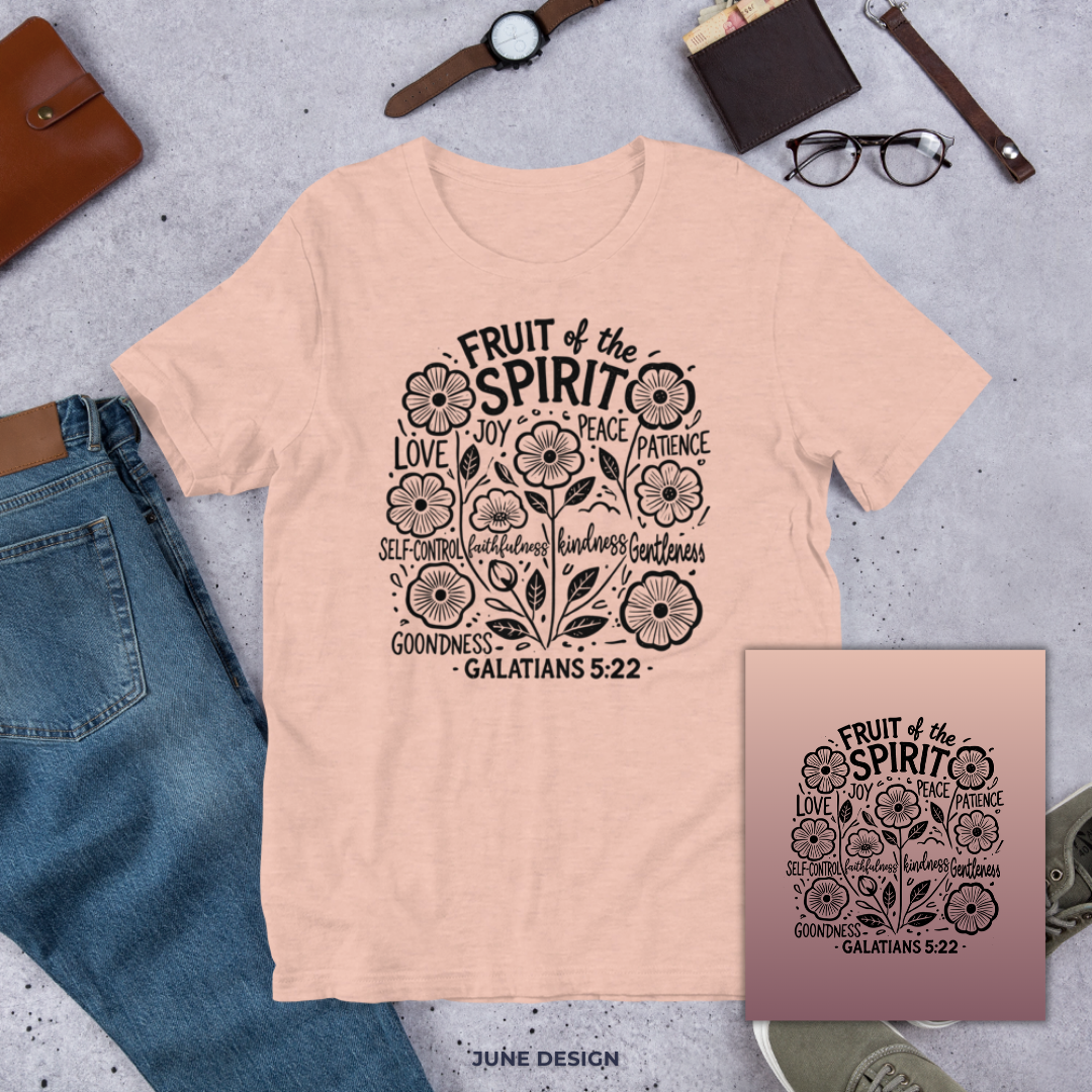 T-Shirt & Bible Study of the Month - Fruit of the Spirit- June