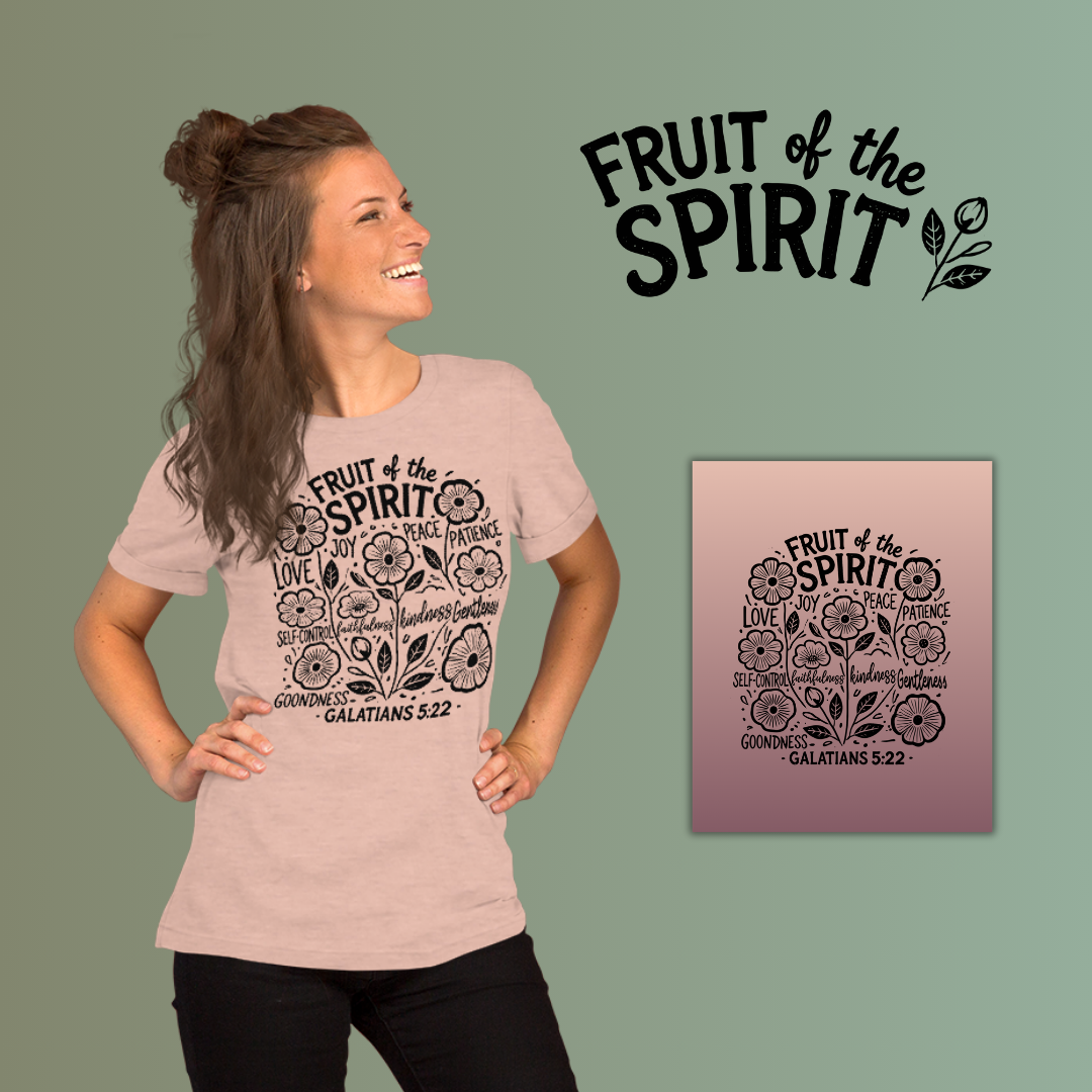 T-Shirt & Bible Study of the Month - Fruit of the Spirit- June