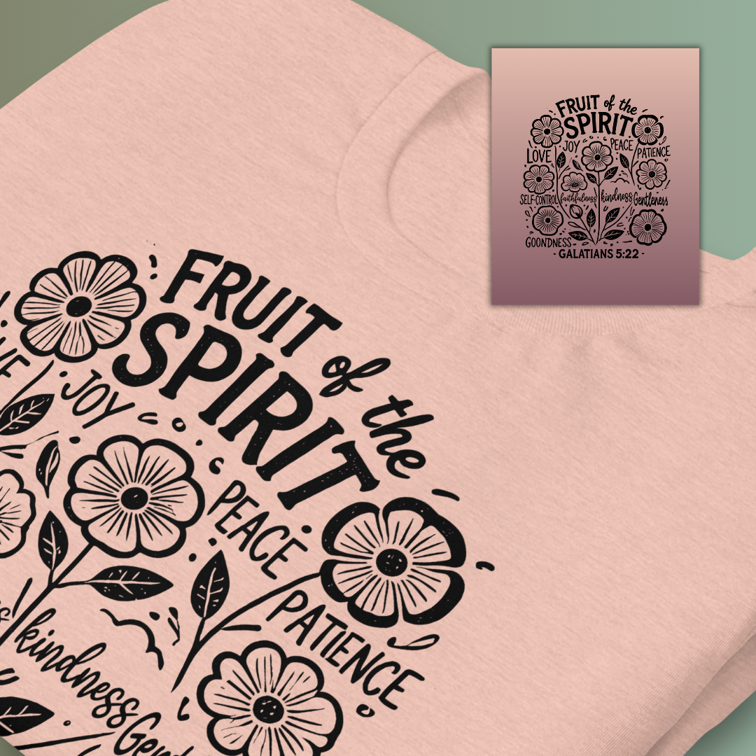 T-Shirt & Bible Study of the Month - Fruit of the Spirit- June