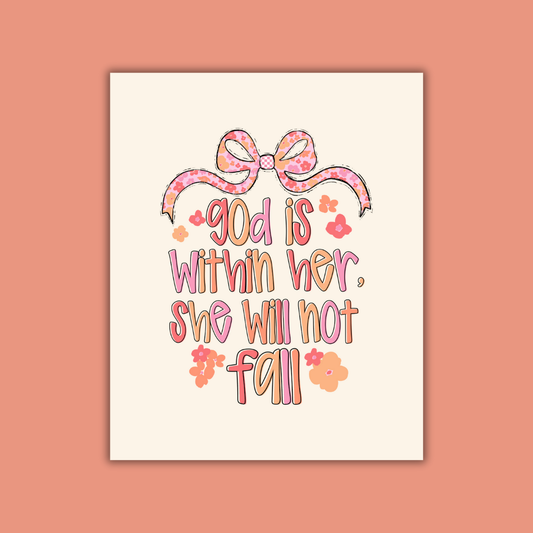 Bible Study of the Month - God is Within Her - September